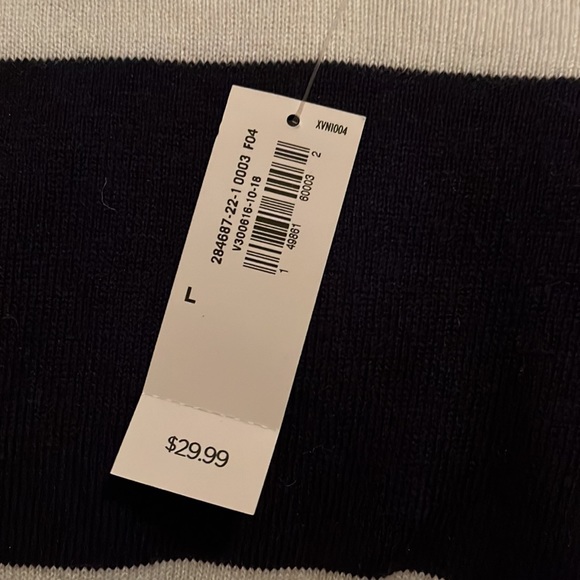 Old Navy Striped Lightweight Sweater Size Large - Picture 5 of 5